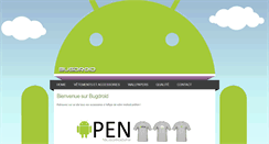 Desktop Screenshot of bugdroid.fr